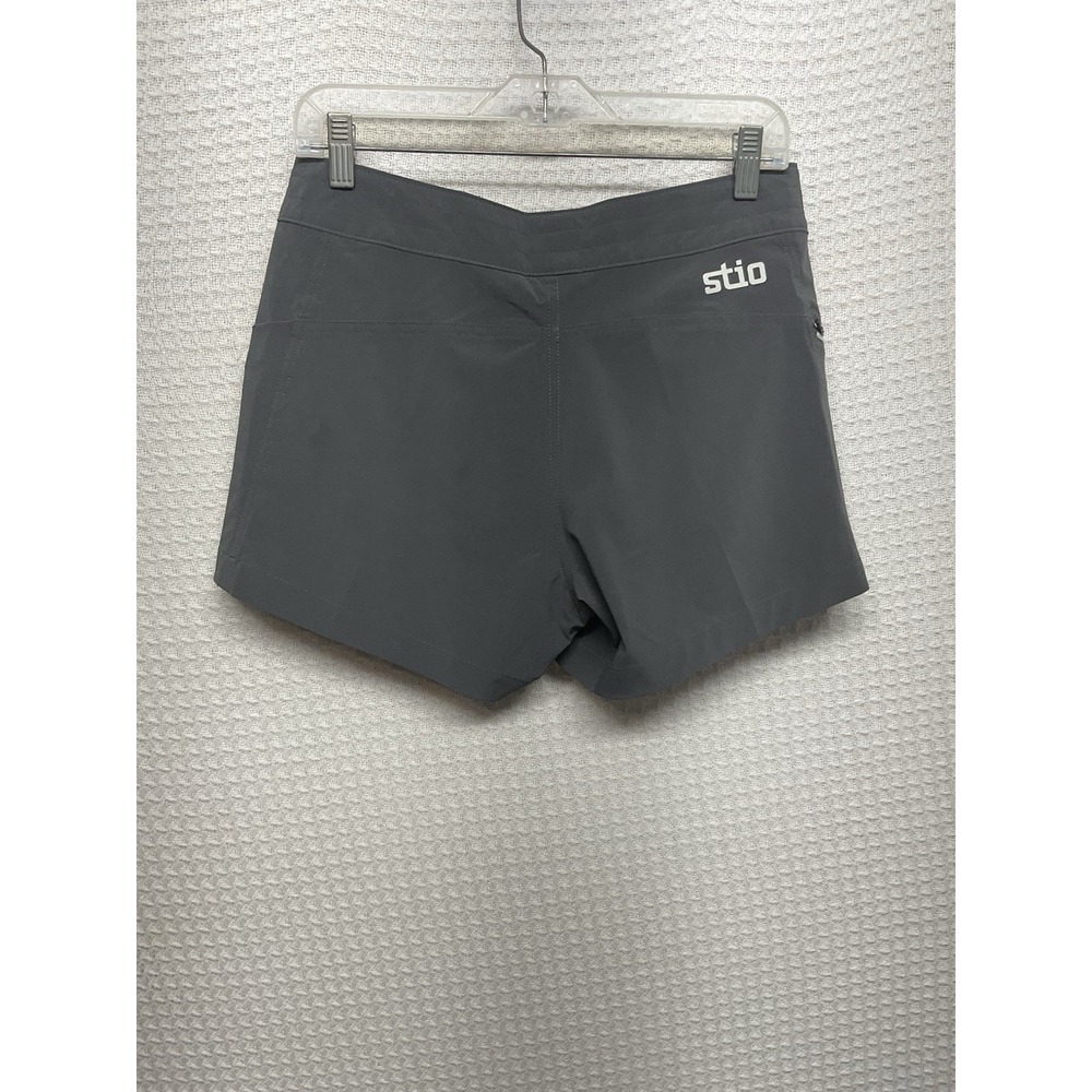 NEW STIO Women's CFS Board Shorts 4" - 100119 Steel/Magnet - Size 6 - Picture 4 of 13